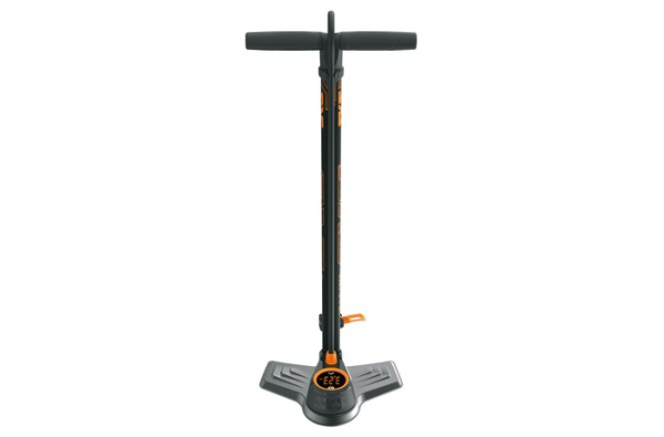 SKS Standpumpe Air-X-Plorer Digi 10.0 Stahl Multi Valve schwarz/orange